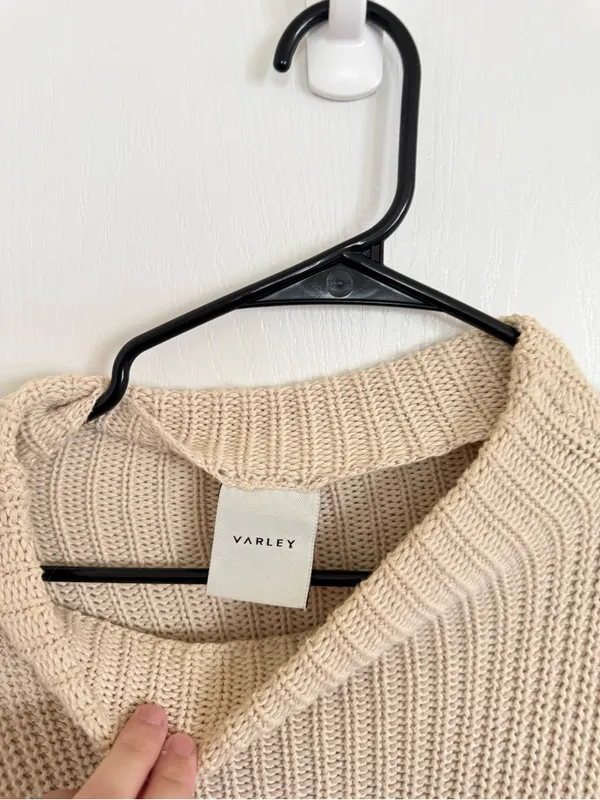 Varley Darwell Sweater in Cashew - Image 4