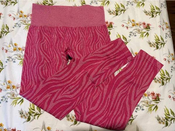 NVGTN Leggings Pink Zebra  - Image 2