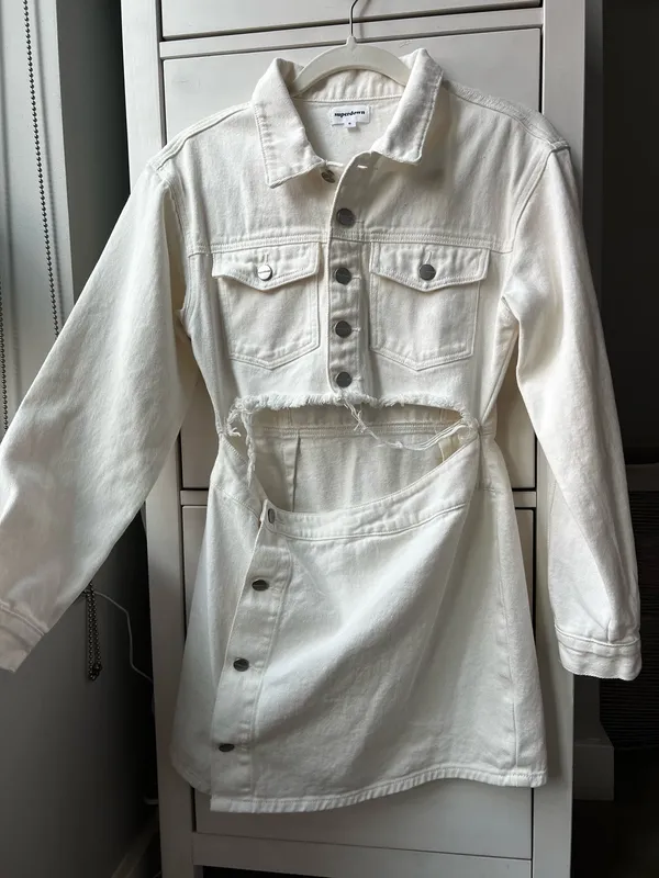 superdown Dress White Mini - Image 2