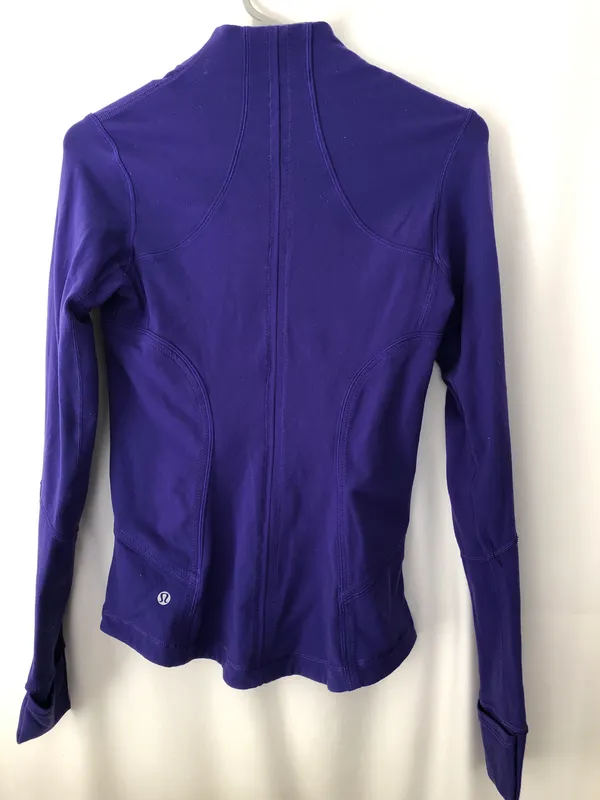 Lululemon Purple  Full Zip Forme Jacket - Image 3