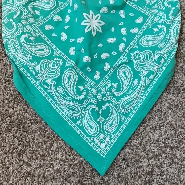 Design by Olivia Bandana Tube, Crop Top - Image 3