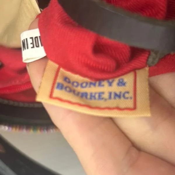 Y2K Dooney & Bourke Rainbow Crayon Graffiti Logo Hobo Shoulder Bag - Image 7