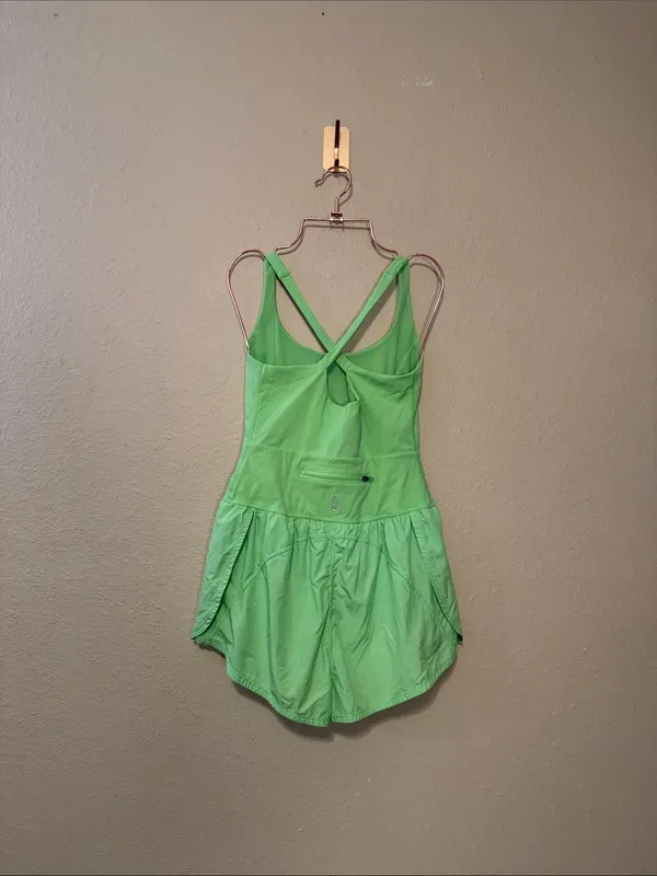 Free People Movement Righteous Runsie in Neon Lime Size Small - Image 7