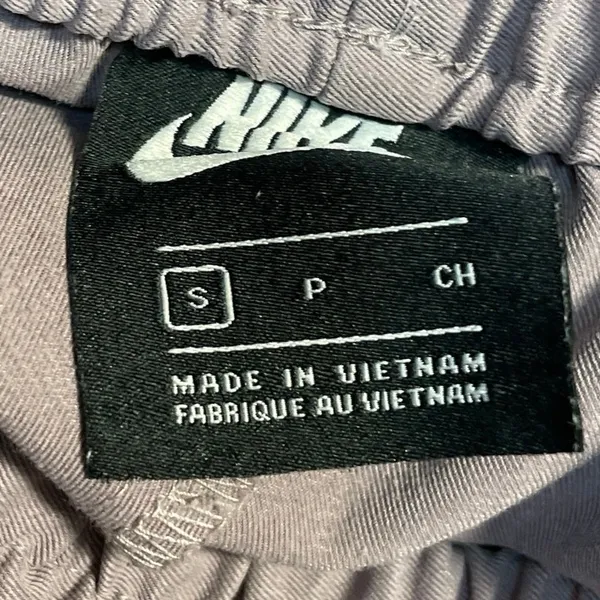 Nike Women's Gray High Rise Workout Running Athletic Jogger Sweat Pants Size S - Image 4
