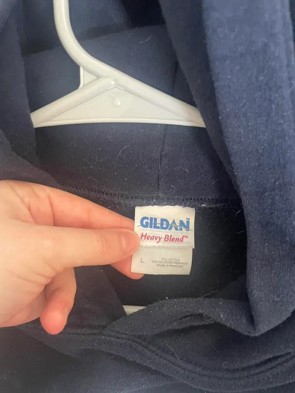 Oversized “beaver creek” hoodie Blue Size L - Image 3