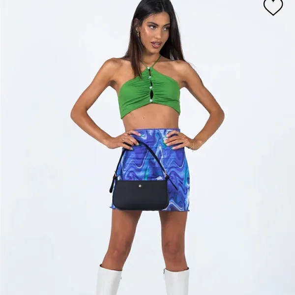 PRINCESS POLLY Jalen Top Green - Image 2