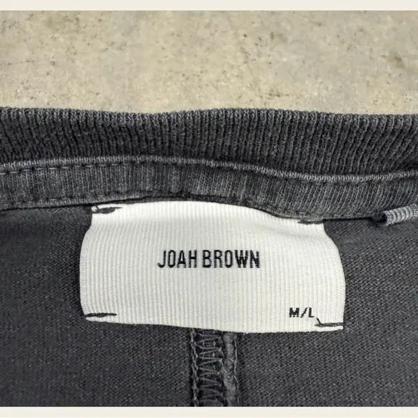 Joah Brown Dark Gray Women's Crop Top! - Image 4