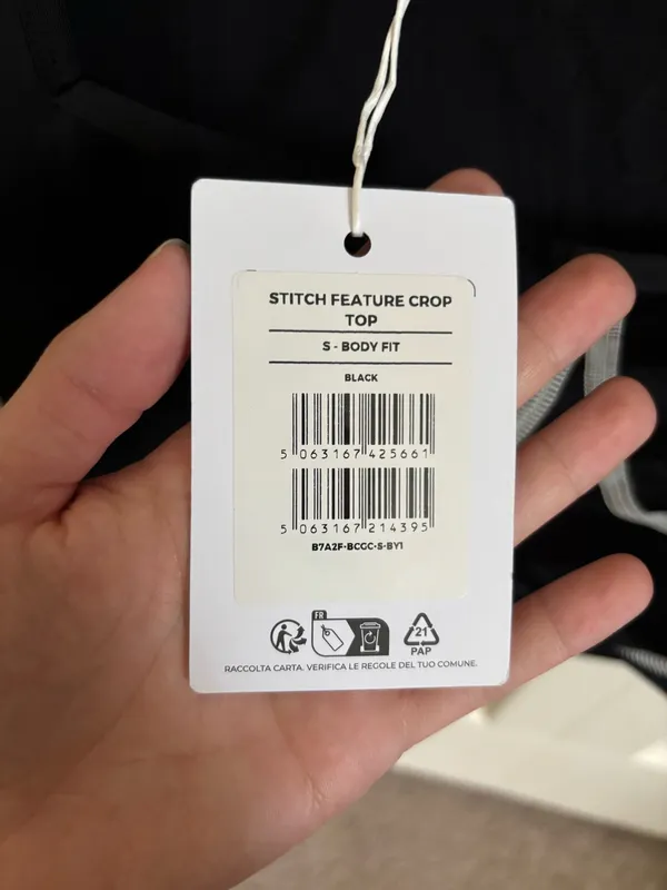 Gymshark Stitch Feature Crop Top - Image 6