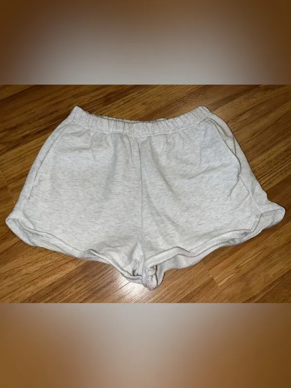 wild fable Cream Knit Lounge Shorts - Image 2