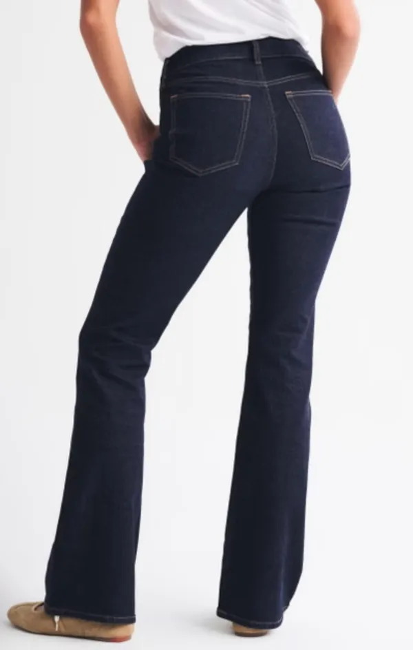 Abercrombie Curve Love High Rise Bootcut Jeans - Image 2