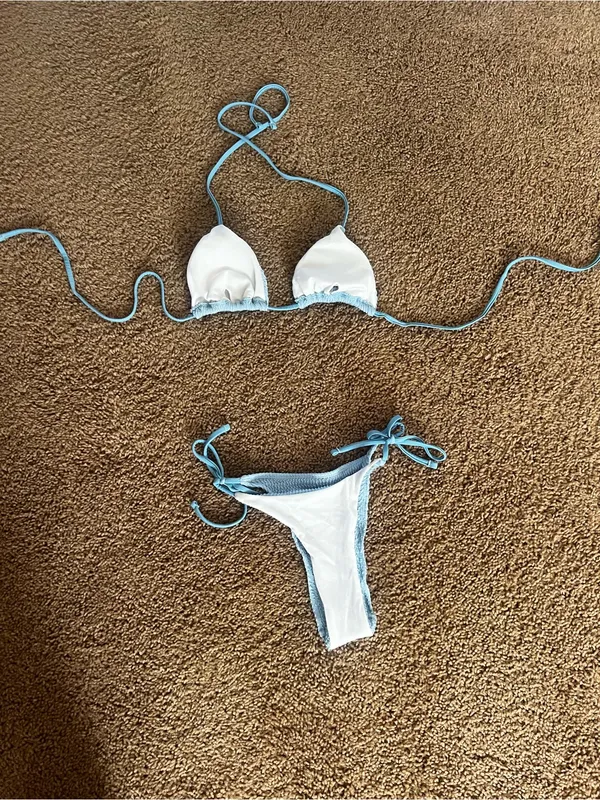 Light Blue Bikini Size M - Image 3