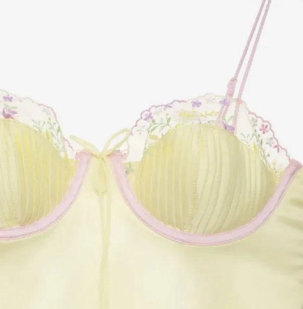 FOR LOVE AND LEMONS Buttercup Bunches Slip Dress - Image 3