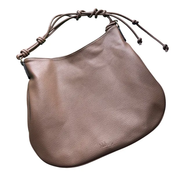 Anthropologie Large Mali & Lili Slouchy Knotted Hobo Shoulder Bag Tote Purse - Image 3