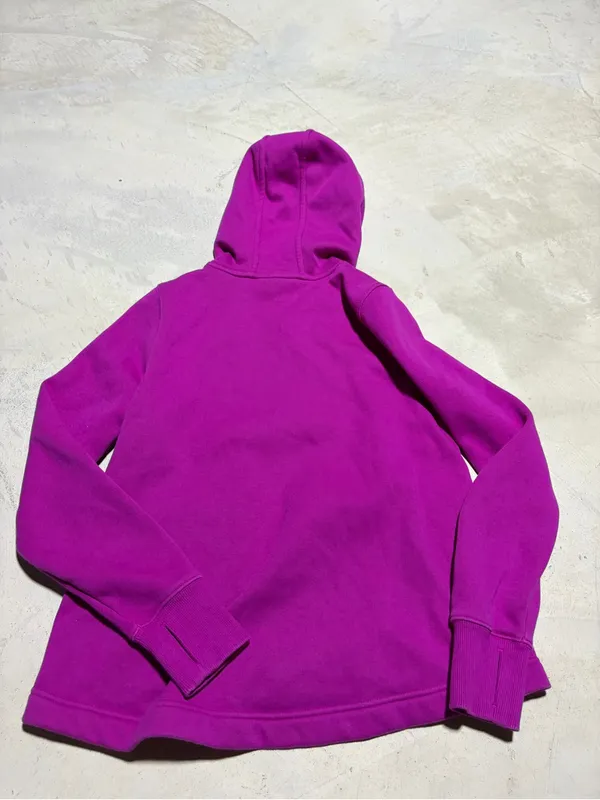 Athleta Women’s Fuchsia cozy karma 1/4 zip hoodie - Image 5