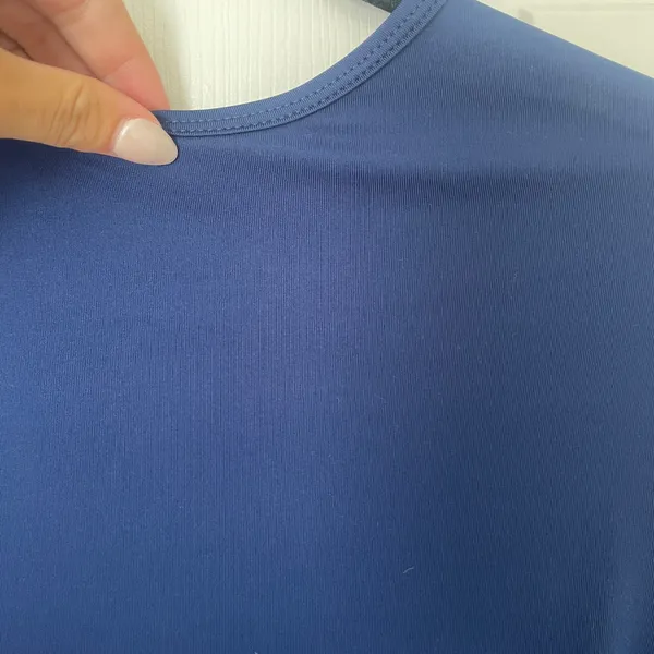 Navy long sleeve top Blue - Image 2