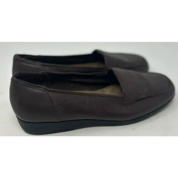 Cobbie Cuddlers Women's Ultra‎ Massage Brown Slip On Loafer Shoes Size 8W - Image 3