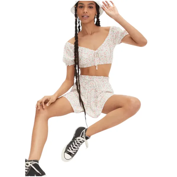 Aeropostale two-piece floral set - large - Image 9