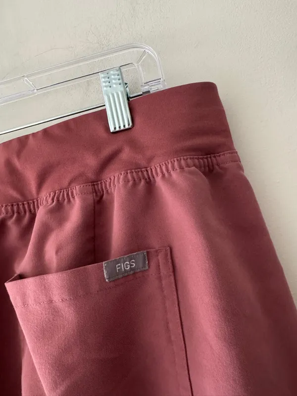 Figs Mauve Pink‎ Technical Collection Scrub Pants Size XL - Image 4
