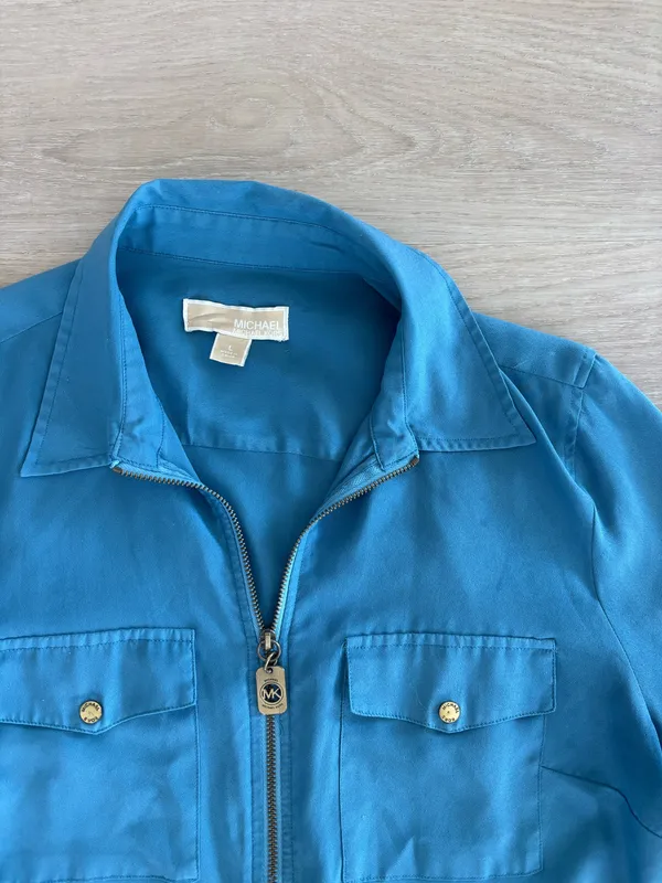 Michael Kors Shirt Long Sleeve Blue - Image 2
