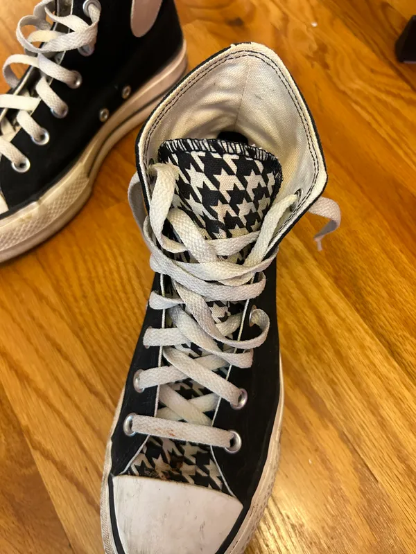 Converse Women’s Custom  High tops - Image 2