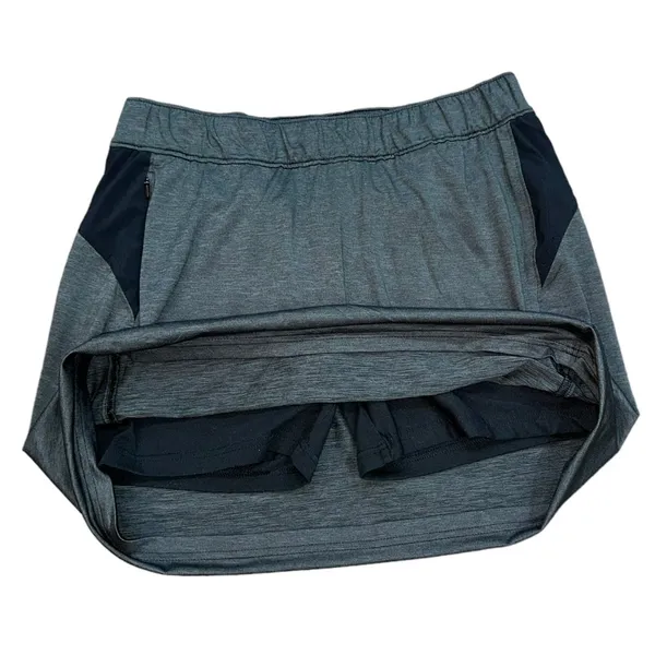 Women's Columbia Golf/Tennis Skort‎ Grey/Black Size Medium - Image 4