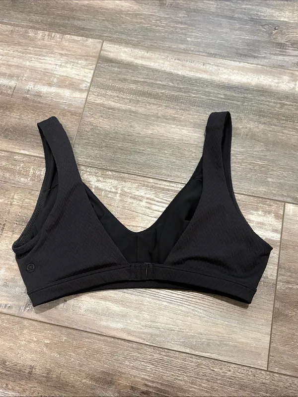 Lululemon Calm Tides Black Bikini Top - Image 6