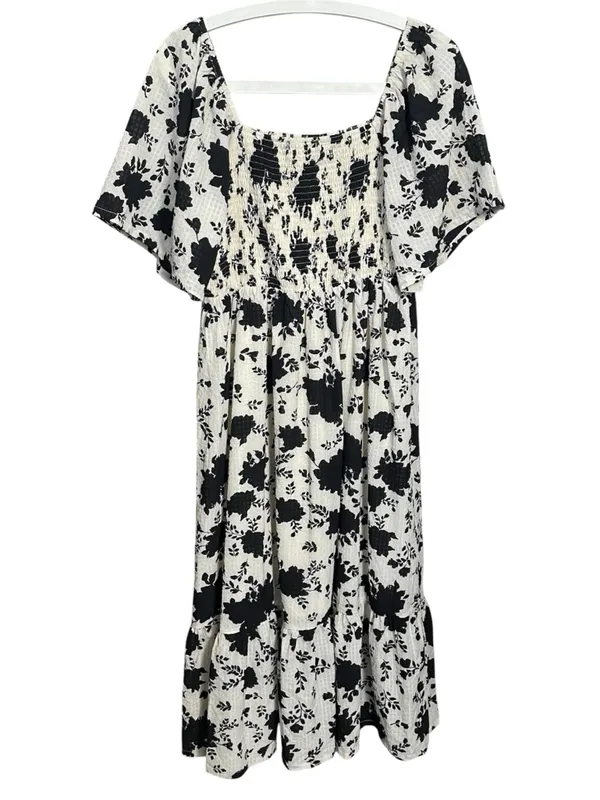 Mittoshop Victoria Flower print midi Dress NWT - Image 3
