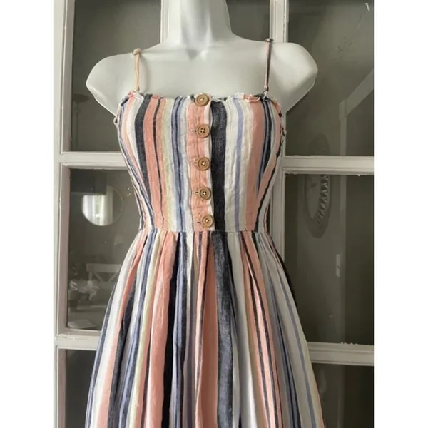 Free People Lilah Striped Dress,‎ - Image 10