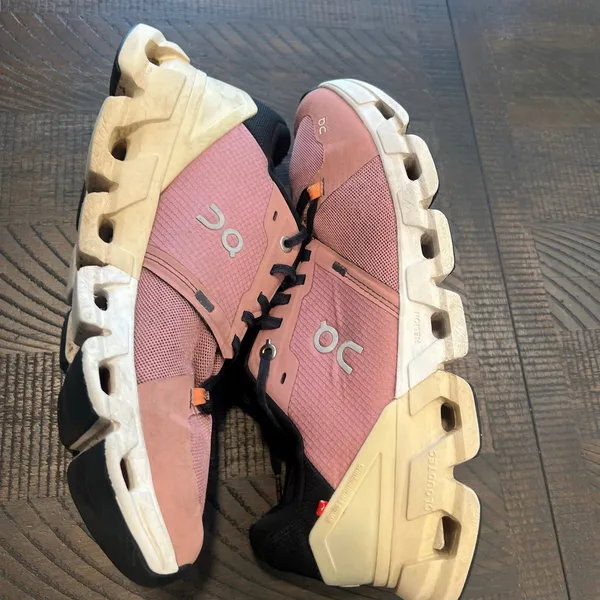 On cloud cloud flyer running shoes mauve pink 9 women - Image 7
