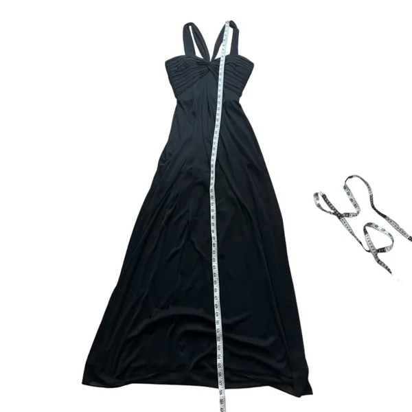 Alex Evenings Vintage Formal Black Maxi Dress Size 10 - Image 5