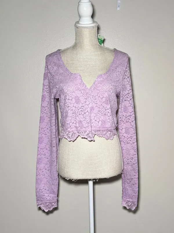 Intimately FP | Cloud Ride Lace Lounge (ONLY) Top - Image 5