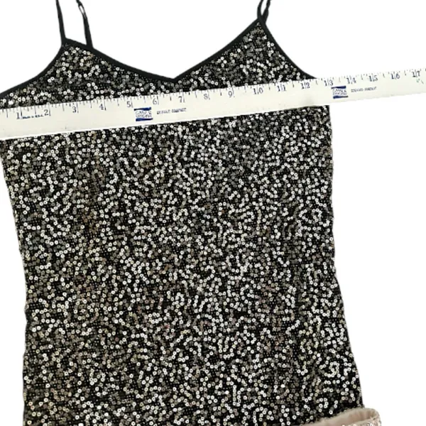 Chic Black and Gold Trendy Top - Image 5
