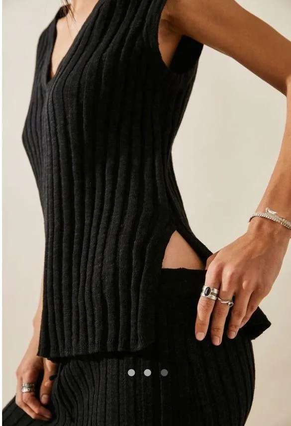 Free People Veda Sweater Set Sz M - Image 4