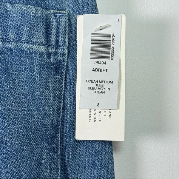 Aritza Wilfred Free Adrift Ocean Medium Blue Women Jeans Sz 8 - Image 16