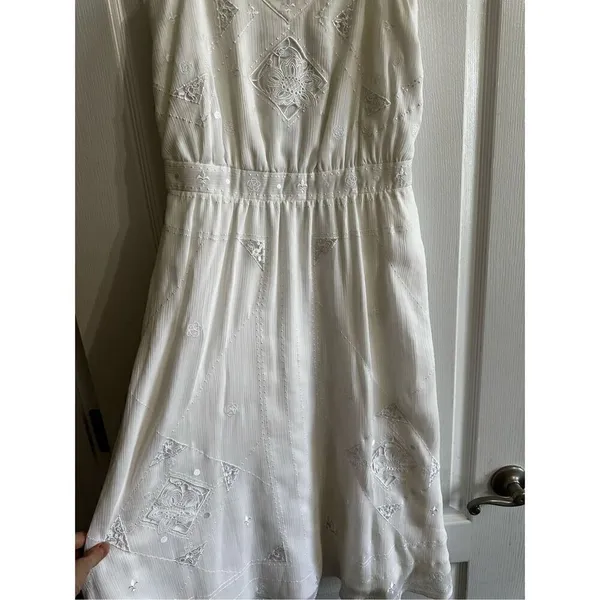 NWT WHITE HOUSE BLACK MARKET MIDI Gypsy Dress Size 2 - Image 3