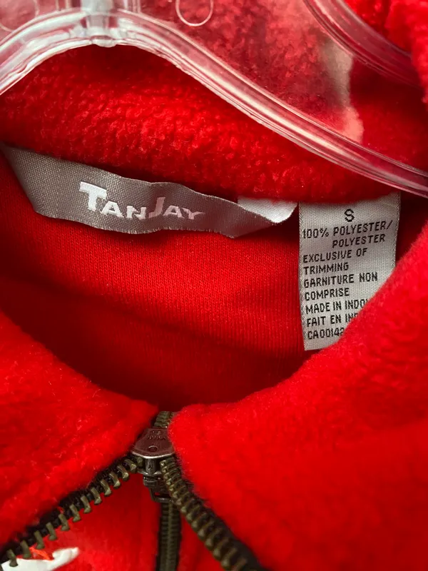 TanJay Women’s Pullover Fleece Dogs Scottie Dog Red - Image 3