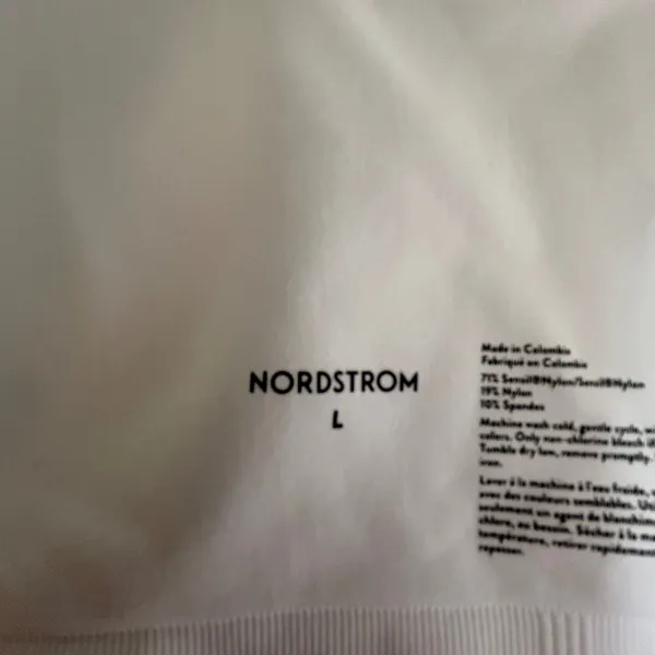 Nordstrom Seamless Comfort Wireless Sports Bra Lounge‎ Bralette Size L - Image 4