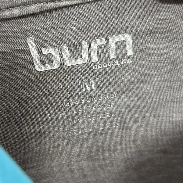 BURN Bootcamp Hoodie medium Gray - Image 3