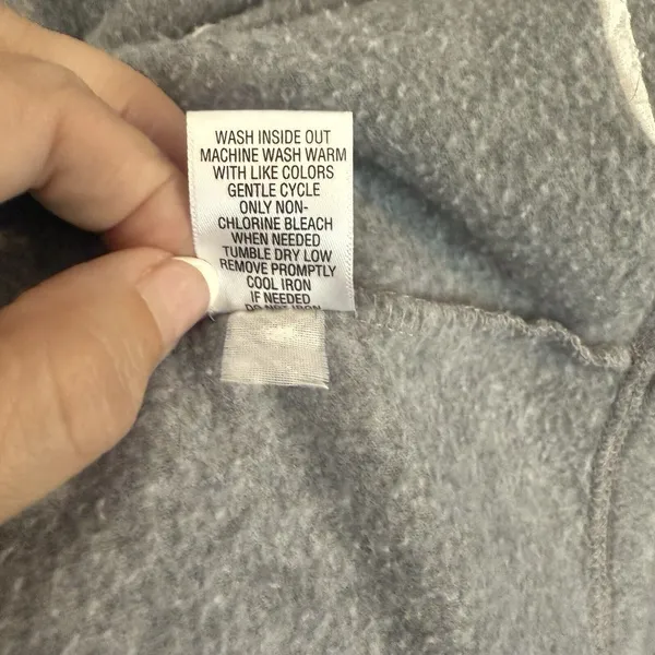 Croft & Barrow Cardigan Sz PL Full Zip Gray Cardinals Birds Holiday Winter‎ Snow - Image 15