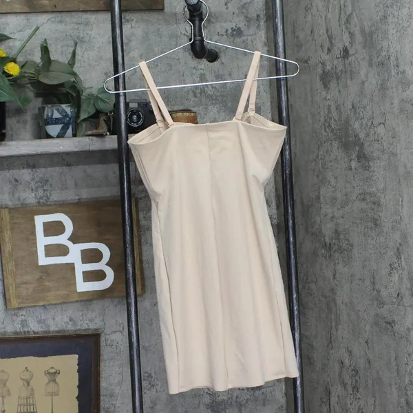 NWT Miraclesuit Womens Convertible Shaper Slip 2441 2441 Warm Beige Brown L - Image 3