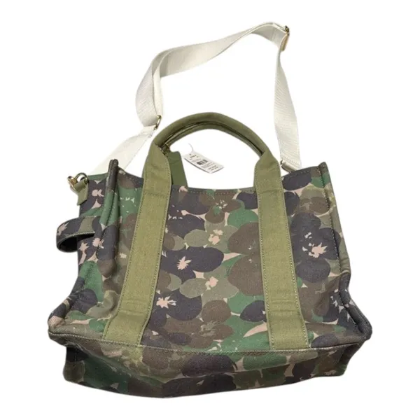 Camouflage Crossbody Tote‎ Bag Green - Image 11