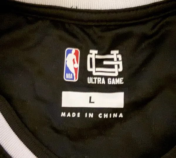 NBA LeBron James Los Angeles Lakers black jersey top - Image 13