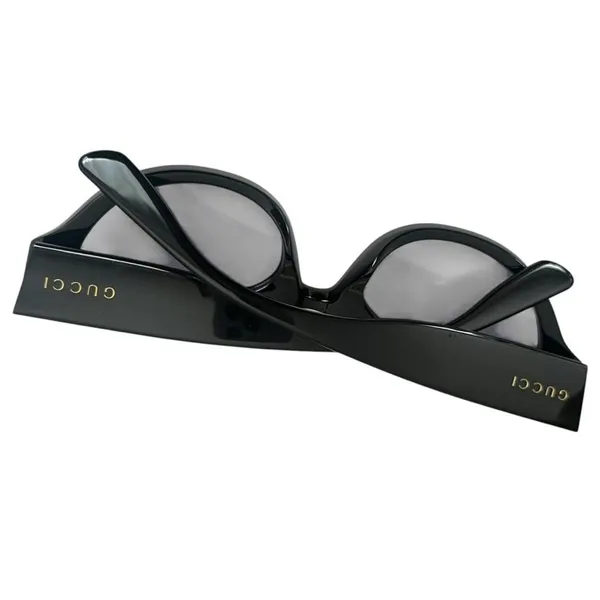 Gucci Cat Eye Crystal Sunglasses Black RARE - Image 8