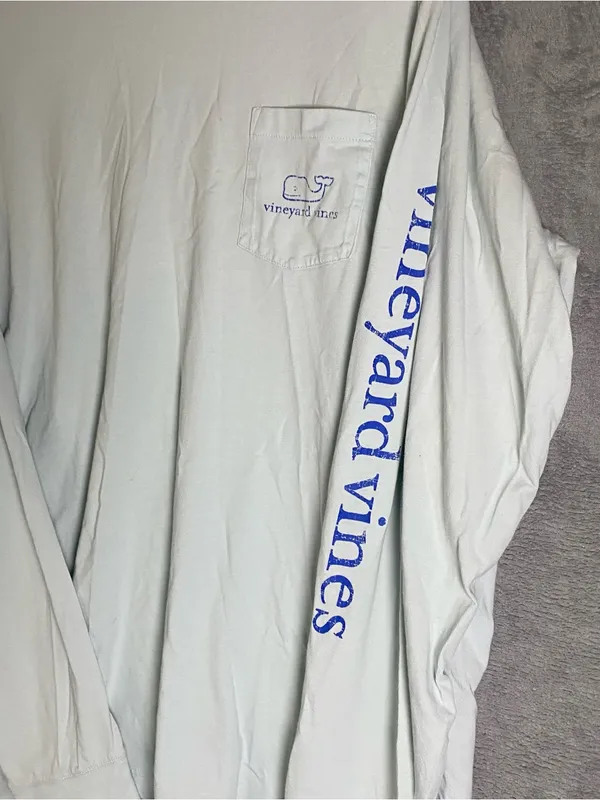 Vineyard vines long sleeve mint green size‎ large - Image 3
