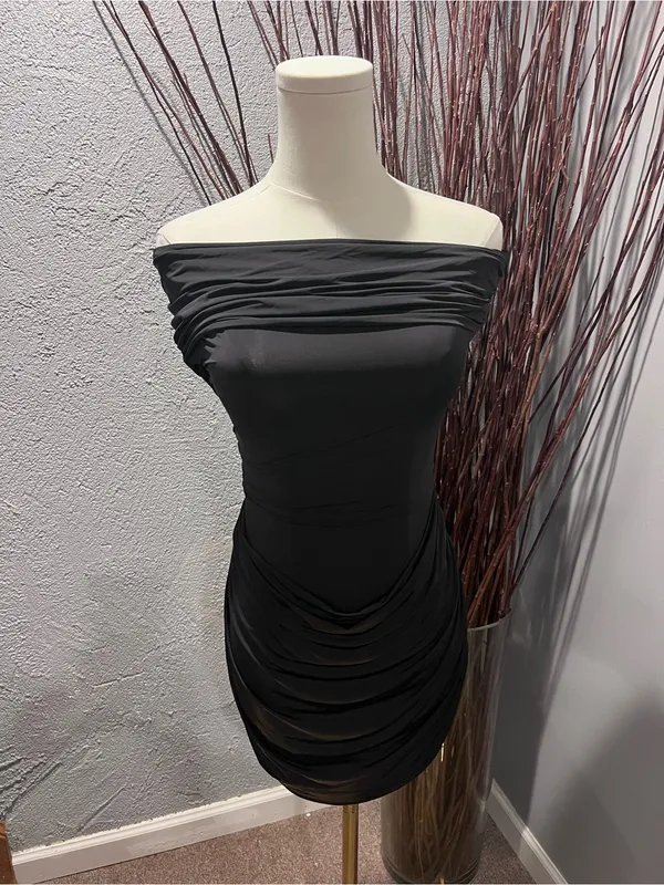 🌺New Oh Polly Black Off The Shoulder Bodycon Mini Dress🌺 - Image 2