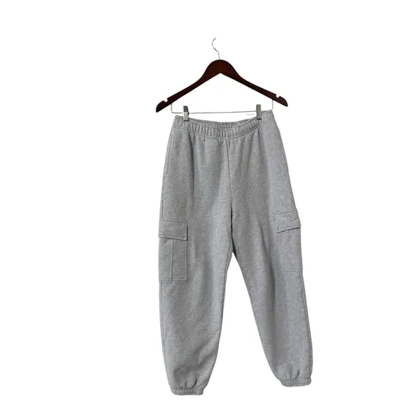 ARITZIA Mega Fit Sweatfleece Cozy Cargo Gray Sweatpants Joggers - Image 6