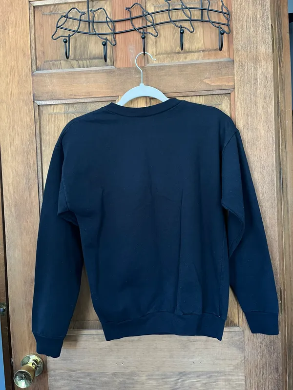Vintage Mighty Ducks Crew Neck Blue Size XS - Image 3