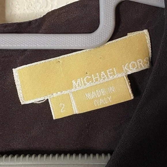 Michael‎ Kors criss cross dress Sz 2 in plum - Image 3