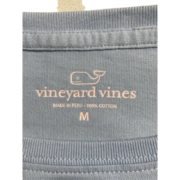 Women's Vineyard Vines Shirt, M, Light Blue - Image 3
