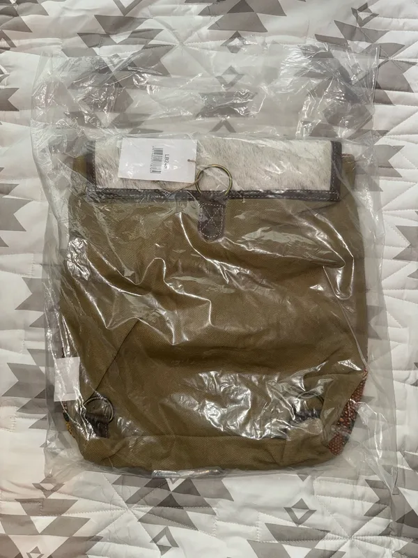 Ohlay by American Darling Hair on Hide Backpack - Image 2